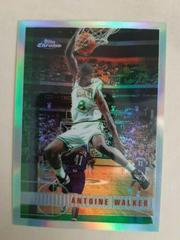 Antoine Walker [Refractor] #126 Basketball Cards 1997 Topps Chrome Prices