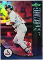 Mark McGwire [Refractor] #75 Baseball Cards 2001 Finest Prices