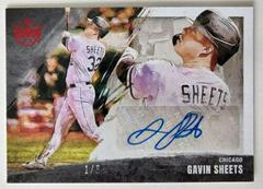 Gavin Sheets [Red] Baseball Cards 2022 Panini Diamond Kings DK Signatures Prices