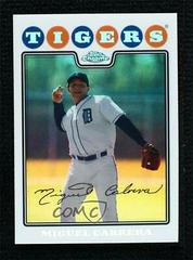 Miguel Cabrera [Refractor] #5 Baseball Cards 2008 Topps Chrome Prices