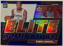 Kawhi Leonard [Blue] Basketball Cards 2019 Panini Donruss Optic Elite Dominators Prices