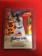 Anthony Volpe [Red] #FC-AV Baseball Cards 2022 Topps Pro Debut Future Cornerstones Autographs Prices