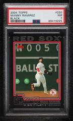 Manny Ramirez [Black] #220 Baseball Cards 2004 Topps Prices
