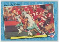 In Hot Pursuit #75 Football Cards 1986 Fleer Team Action Prices