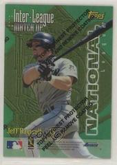 Jeff Bagwell, John Jaha [Refractor] #ILM9 Baseball Cards 1997 Topps Inter League Match Ups Prices