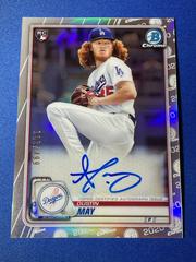Dustin May [Refractor] #CRA-DM Baseball Cards 2020 Bowman Chrome Rookie Autographs Prices
