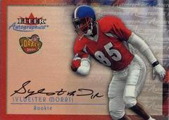 Sylvester Morris #NNO Football Cards 2000 Fleer Autographics Prices