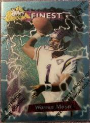 Warren Moon [w/ Coating] #10 Football Cards 1995 Topps Finest Prices