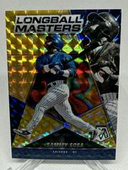 Sammy Sosa [Gold] #LM-7 Baseball Cards 2022 Panini Mosaic Longball Masters Prices