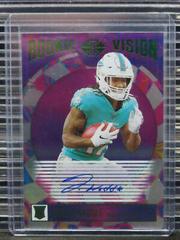 Jaylen Waddle [Green] #RVS-JW Football Cards 2021 Panini Illusions Rookie Vision Signatures Prices