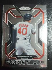 Jarren Duran #RC-5 Baseball Cards 2022 Panini Prizm Rookie Class Prices