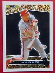 Joe Oliver Baseball Cards 1993 Topps Black Gold Prices