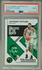 Jayson Tatum [Gold] #4 Basketball Cards 2019 Panini Chronicles Prices