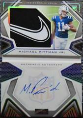 Michael Pittman Jr. [Jersey Autograph Glove] #222 Football Cards 2020 Panini Playbook Prices