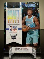 Mark Williams [Cracked Ice] #15 Basketball Cards 2022 Panini Contenders Draft Class Prices