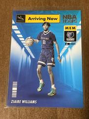 Ziaire Williams #18 Basketball Cards 2021 Panini Hoops Arriving Now Prices