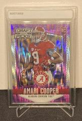 Amari Cooper [Purple Flash Prizm] #101 Football Cards 2015 Panini Prizm Collegiate Draft Picks Prices