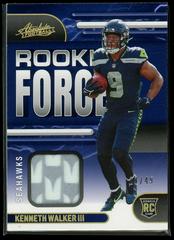 Kenneth Walker III [Gold] #RF-17 Football Cards 2022 Panini Absolute Rookie Force Prices