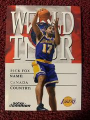 Rick Fox Basketball Cards 1999 SkyBox Dominion Prices