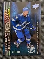 Ross Colton Hockey Cards 2021 SPx UD Black Obsidian Rookies Prices