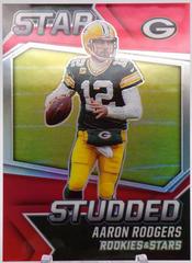 Aaron Rodgers [Red] #SS17 Football Cards 2021 Panini Rookies and Stars Studded Prices