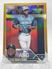 Luis Robert Jr. [Gold] Baseball Cards 2023 Topps Chrome Update All Star Game Prices
