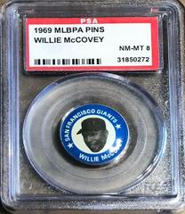 Willie McCovey Baseball Cards 1969 MLBPA Pins Prices