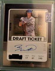 Bobby Dalbec [Autograph Draft Blue] #106A Baseball Cards 2021 Panini Contenders Prices