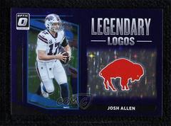 Josh Allen [Purple Stars] #LL-20 Football Cards 2021 Panini Donruss Optic Legendary Logos Prices