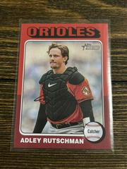Adley Rutschman [Red Border] #188 Baseball Cards 2024 Topps Heritage Prices