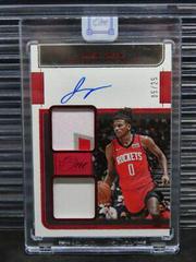 Jalen Green [Red] Basketball Cards 2021 Panini One and One Rookie Dual Jersey Autographs Prices