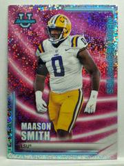 Maason Smith [Speckle] #NN-12 Football Cards 2022 Bowman's Best University Neon Neophytes Prices
