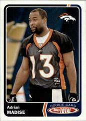 Adrian Madise #474 Football Cards 2003 Topps Total Prices