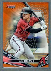 Alek Thomas [Orange] #22 Baseball Cards 2022 Bowman's Best Prices