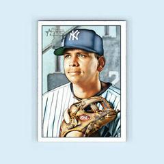 Alex Rodriguez #190 Baseball Cards 2007 Bowman Heritage Prices