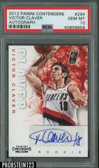 Victor Claver Autograph #294 Basketball Cards 2012 Panini Contenders Prices