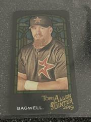 Jeff Bagwell [Mini Stained Glass] #31 Baseball Cards 2019 Topps Allen & Ginter Prices