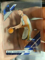 Klay Thompson [Blue] Basketball Cards 2019 Panini Clearly Donruss Prices