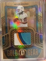 Jaylen Waddle [Prime] #GG-JWA Football Cards 2022 Panini Gold Standard Gear Prices