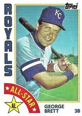 George Brett [All Star] Baseball Cards 1984 Topps Prices