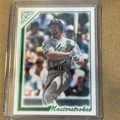 Mark McGwire [Green] #MS-12 Baseball Cards 2022 Topps Gallery Masterstrokes Prices
