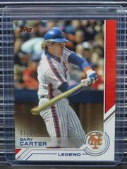 Gary Carter [Red] Baseball Cards 2017 Topps Salute Prices