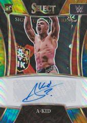 A Kid [Tie Dye Prizm] #SN-AKD Wrestling Cards 2022 Panini Select WWE Signature Selections Prices
