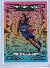 Cole Anthony [Neon Flood] #89 Basketball Cards 2022 Panini Obsidian Prices
