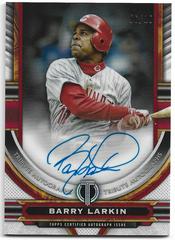 Barry Larkin [Red] #TA-BL Baseball Cards 2023 Topps Tribute Autographs Prices