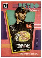 Martin Truex Jr. [Holographic] #R1 Racing Cards 2020 Panini Donruss Nascar Retro Series Prices