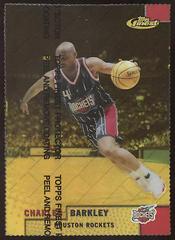 Charles Barkley [Gold Refractor w/ Coating] Basketball Cards 1999 Finest Prices