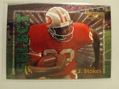 J.J. Stokes #20 Football Cards 1995 Panini Select Certified Few Prices