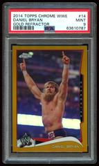 Daniel Bryan [Gold] Wrestling Cards 2014 Topps Chrome WWE Prices