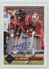 A. J. Brown [Autograph Gold] #24 Football Cards 2023 Panini Chronicles Draft Picks Donruss Retro Prices
